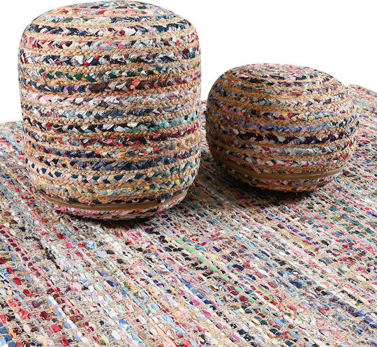 Πουφ Hocker Pol Rugs 40x40x20cm