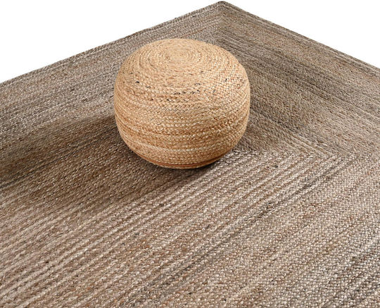Bean Bag Stool Poof Pol Rugs Natural 40x40x20cm