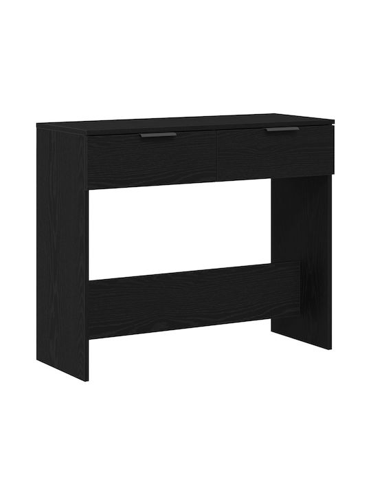 Конзолна маса Дървена Black Oak Д90xШ36xВ75cm