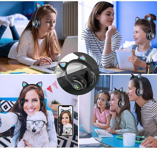 Безжични Bluetooth On Ear Слушалки с 5 часа Работа Черни