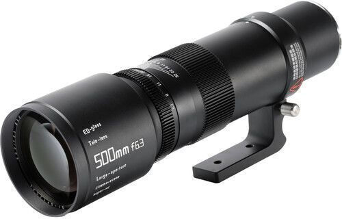 TTArtisan Full Frame Camera Lens 500mm f/6.3 Fixed for Nikon Z Mount Black