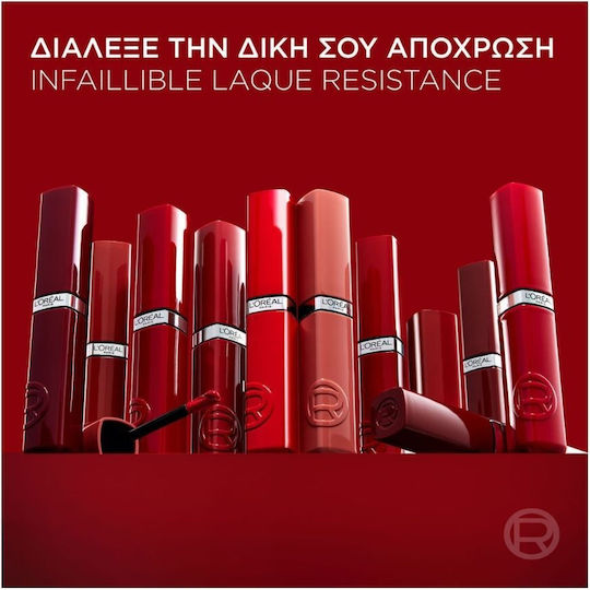 L'Oreal Paris Infaillible Matte Resistance Long Lasting Liquid Lipstick 420 Le Rouge Paris 4.3ml