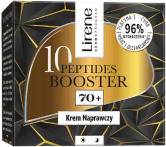 Lirene 10 Peptides Booster Krem Naprawczy 70+ 50ml