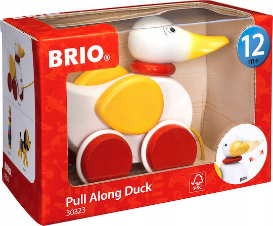 Brio Toys Jucărie de Tras din Lemn pentru 12++ Luni