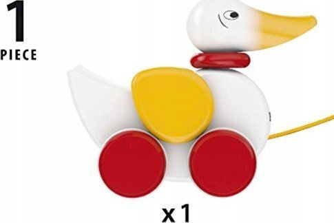 Brio Toys Jucărie de Tras din Lemn pentru 12++ Luni
