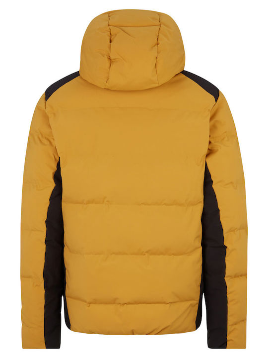 Ziener 244200-532 Ανδρικό Μπουφάν για Σκι & Snowboard Κίτρινο
