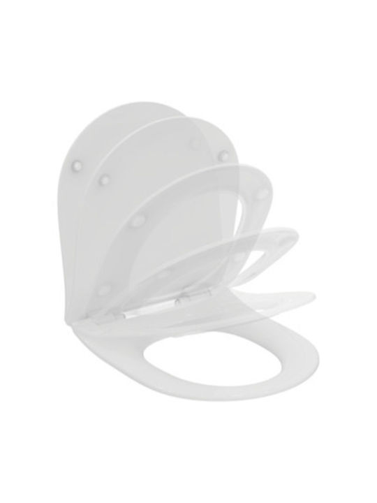 Ideal Standard Eurovit T444001 White Glossy Toilet Seat Cover