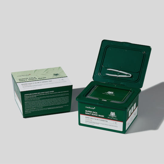 Medicube Super Cica Daily Quick Μάσκα Ομορφιάς Προσώπου Νύχτας Με Centella Asiatica 30τμχ
