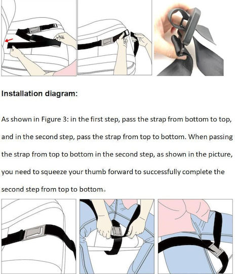 eBest Seat Belt Safety Black
