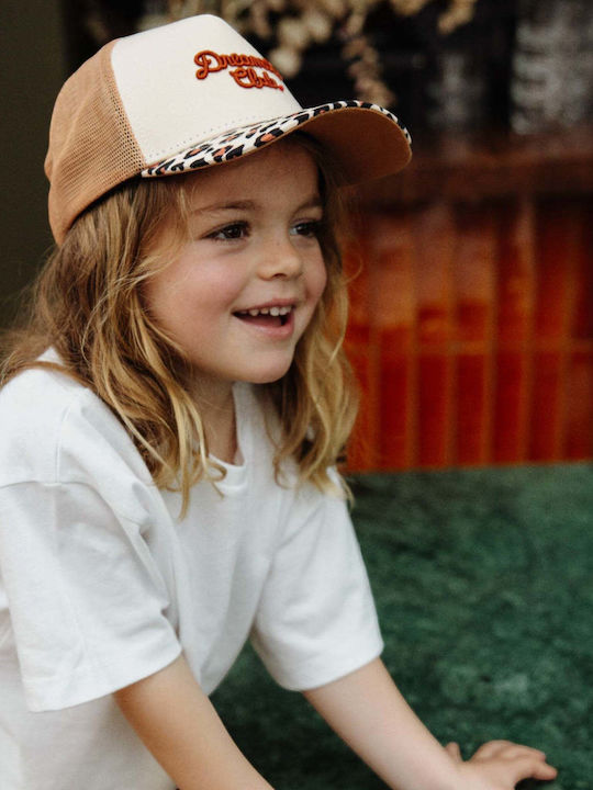 Hello Hossy Kids' Hat Jockey Fabric Multicolour