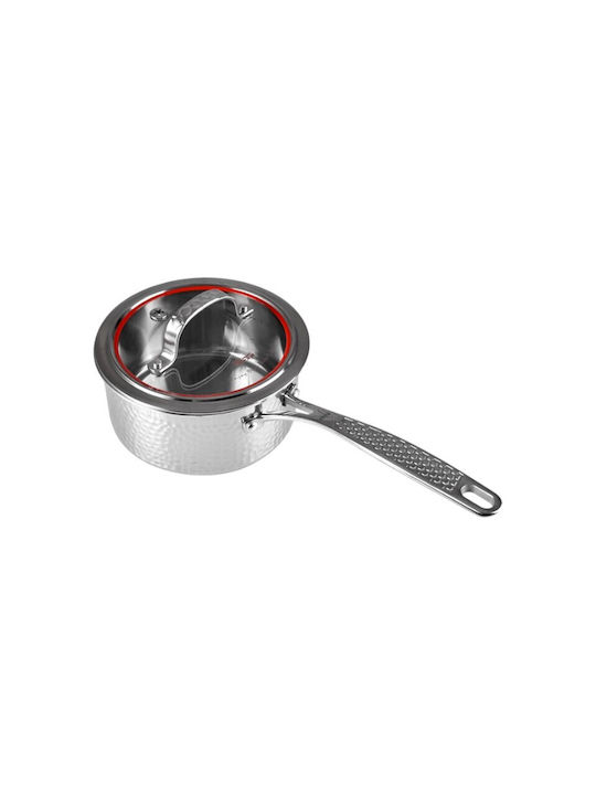 DSP CS001-S08 Cookware Set Made of Stainless Steel with Non-Stick Coating 3 Pieces