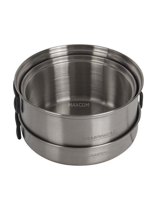 Campingaz Cookware Set Stainless Steel 3pcs