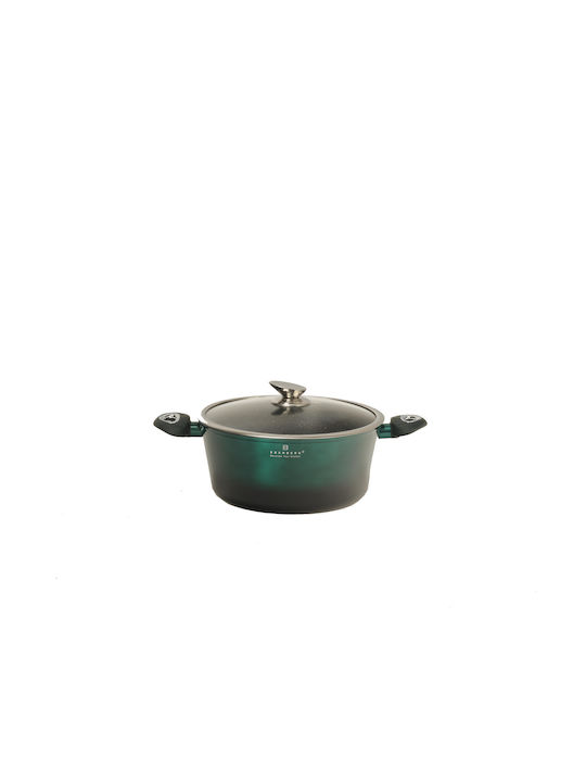 Edenberg Set de vase de gătit din aluminiu Green cu strat antiaderent 15buc