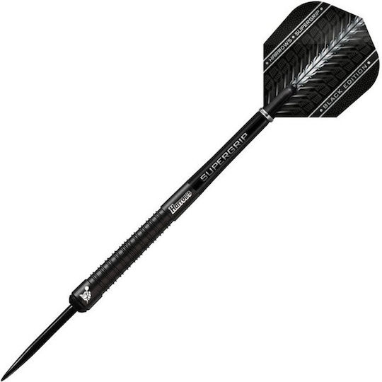 Harrows Supergrip Schwarze Darts 90 Steeltip Supergripblack90