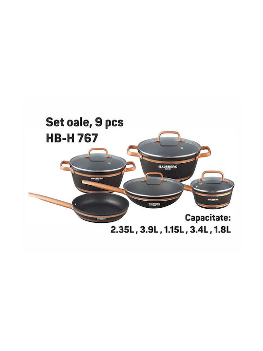 Hausberg Töpfe Set HB-H 767 9Stück