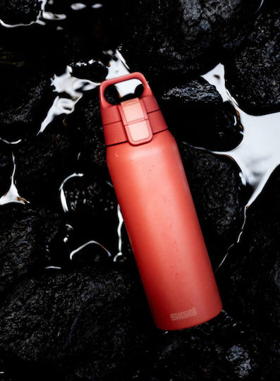 Sigg Μπουκάλι Θερμός Ανοξείδωτο 750ml Red