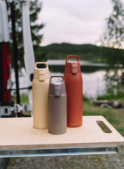 Sigg Μπουκάλι Θερμός Ανοξείδωτο 750ml Red