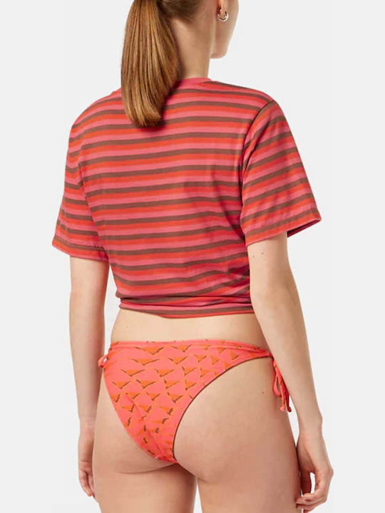 Scotch & Soda T-Shirt Red, Pink, Brown