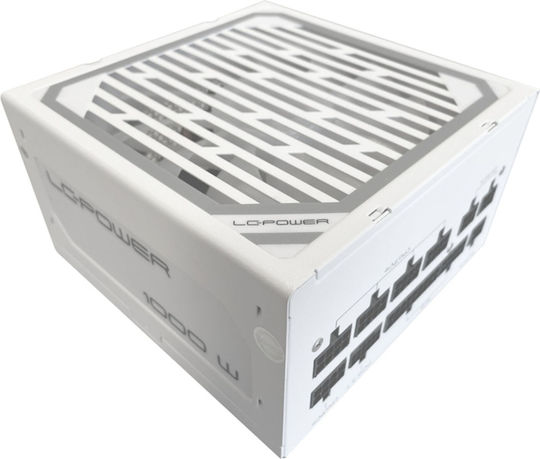 LC-Power LC1000MW rev. 3.1 1000W Λευκό Τροφοδοτικό Υπολογιστή Full Modular 80 Plus Gold