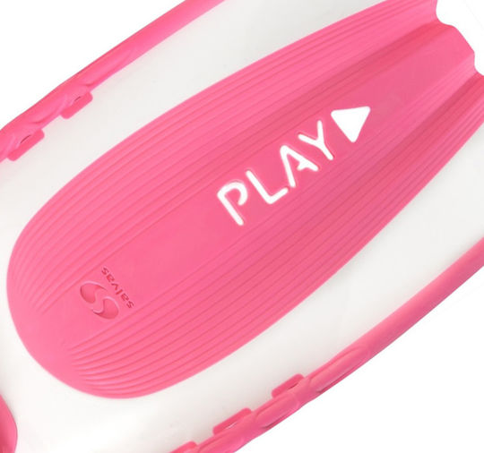 Salvas Swimming Flippers Play Pink White