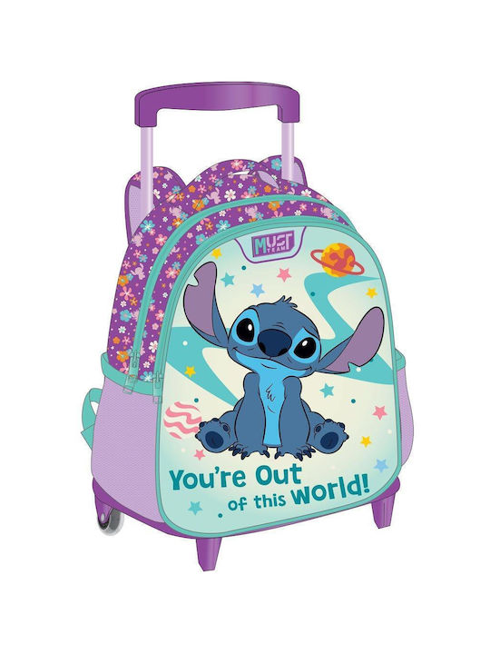 Must Team School Bag Trolley Kindergarten Green 8Liters