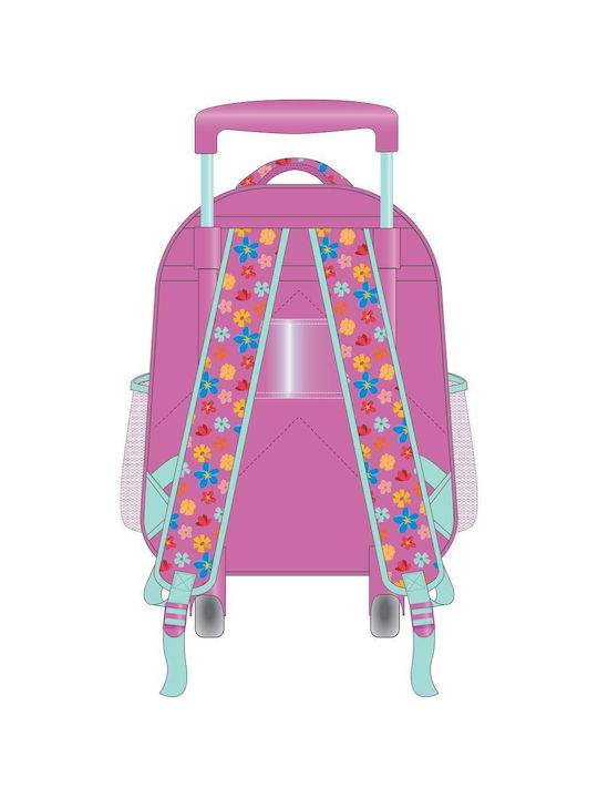 Must Team School Bag Trolley Kindergarten Pink 8Liters