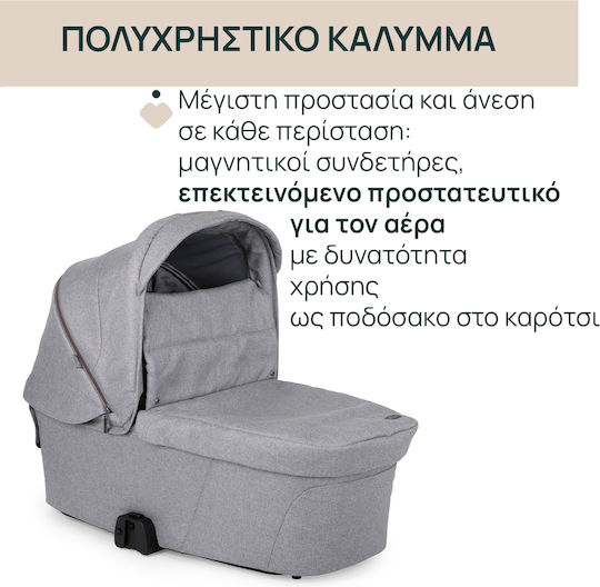 Chicco Port Bebe Bellagio Lunar Rock Gray