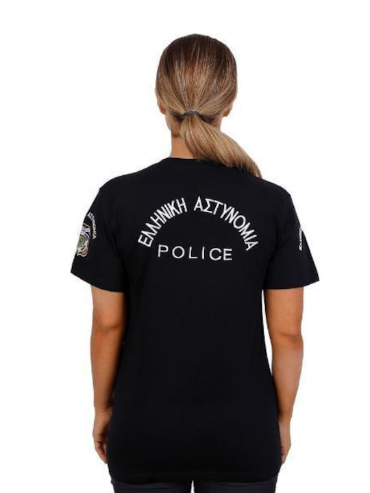 Unisex T-Shirt der Hellenischen Polizei Dunkelblau