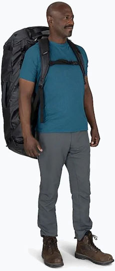 Osprey Transporter Duffel 150l Reisetasche Raben Schwarz