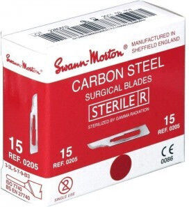 Swann Morton Sterile Skalpellklingen 100 Stück 25