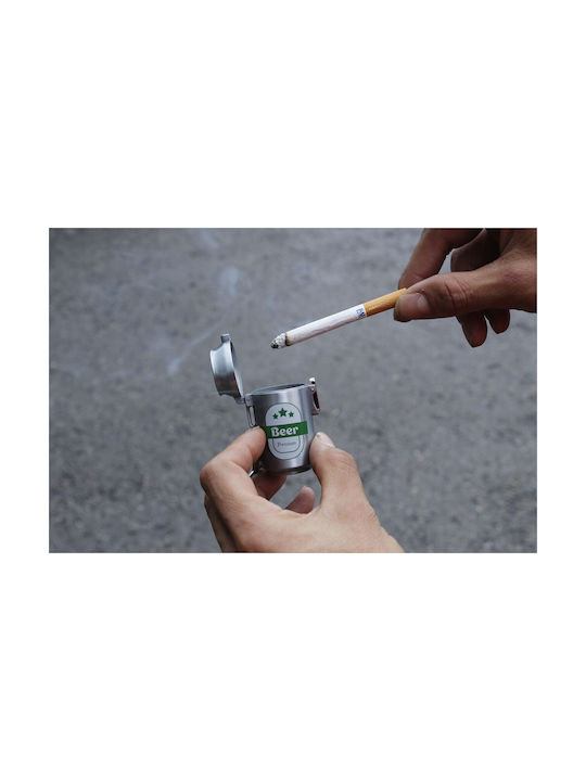 Winkee Ashtray Portable Ashtray Beer Σταχτοδοχείο Τσιγάρου Γκρι