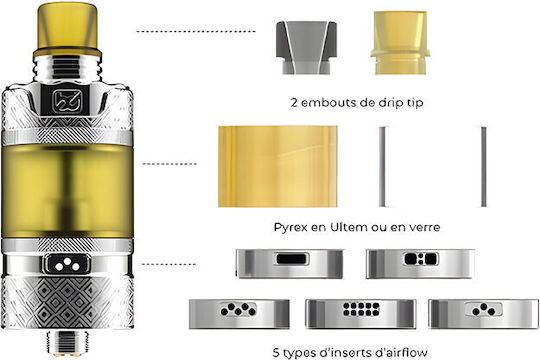 FumyTech Ατμοποιητής Ηλεκτρονικού Τσιγάρου RTA 3.7ml 22mm 21713