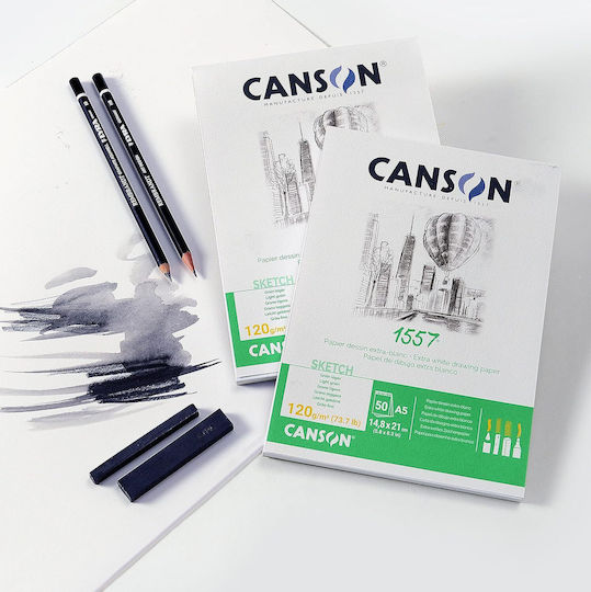 Canson Skizzenblock Skizzenbuch 1557 A5 / 14.8X21Cm