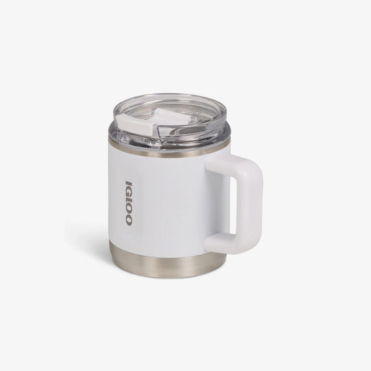 Igloo Чаша Термос Неръждаема Стомана 443ml Сива с Дръжка