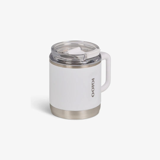 Igloo Stainless Steel Thermos Bottle 443ml Blue with Handle