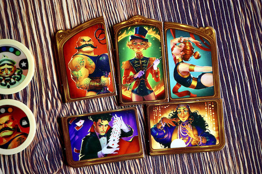 Настолна игра Flip Circus за 2 играчи 10+ години (EN) Iello