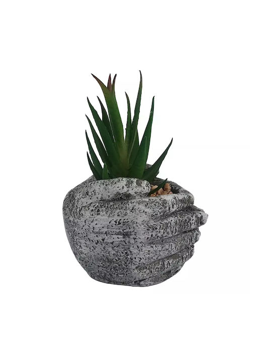 Artificial Decorative Aloe Potted Hugging Hand