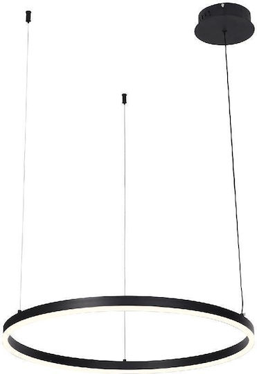 Inlight Inlight Black LED Ceiling Light with Adjustable White Light 100x100cm 6095-AA