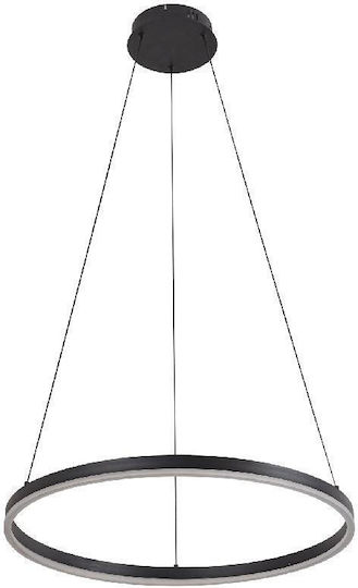 Inlight Inlight Black LED Ceiling Light with Adjustable White Light 100x100cm 6095-AA