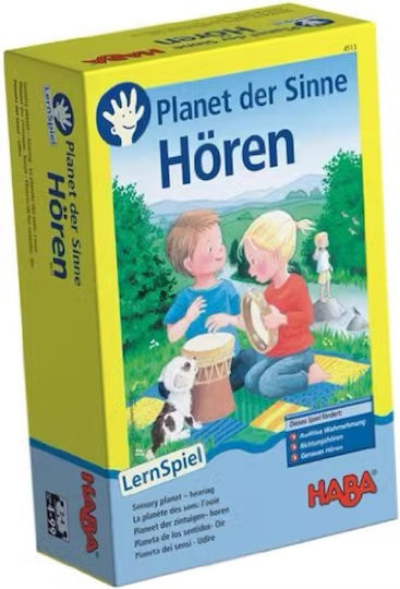 Board Game "Πλανήτης των Αισθήσεων - Η Ακοή" for 2-4 Players 4+ Years Old Haba