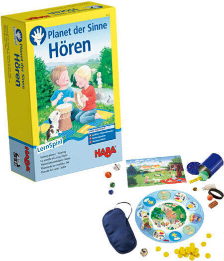 Board Game "Πλανήτης των Αισθήσεων - Η Ακοή" for 2-4 Players 4+ Years Old Haba