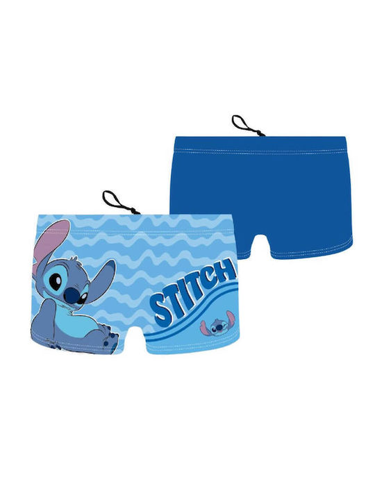 Stamion Stitch Kids Swimwear Swim Shorts Light Blue