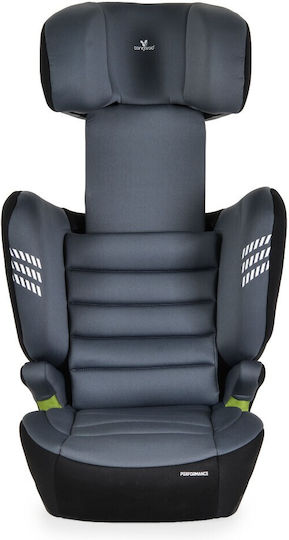 Cangaroo Performance Scaun Auto pentru Copii High-back Booster i-Size cu Isofix Space Grey 15-36 kg