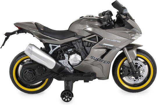 Kinder Motorrad Inspiriert Surfer Elektroantrieb 12 Volt, 12V Gray