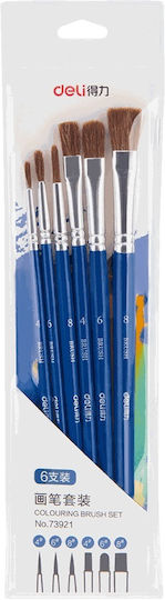Deli Arte Nuevo Pinselset 6-teilig 73921