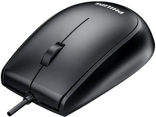 Philips SPK7217 Wired Mouse Black
