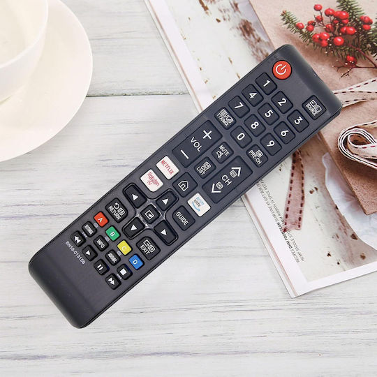 Compatible Remote Control Smart TV με Netflix & Prime Video for Τηλεοράσεις Samsung