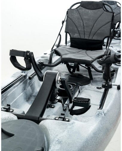 SCK SCK-C2-WH/BK Πλαστικό Kayak Ψαρέματος 2 Ατόμων Λευκό