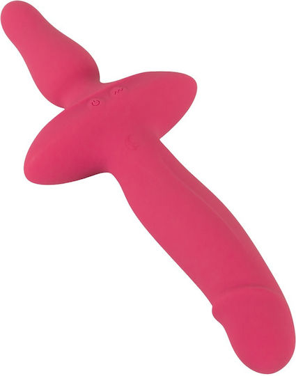 Couples Choice 2in1 Vibrator + Butt Plug Двойна Вибратор с Дистанционно Управление 2см Розов