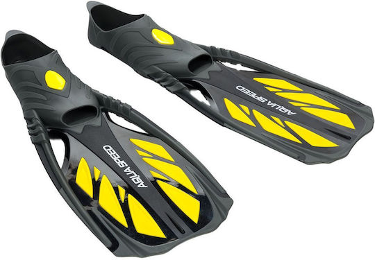 Aquaspeed Плавници За Плуване Speed Inox Черно/Жълто